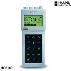 HI98180高性能防水型pH/�囟�y定�x